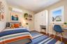 Bedroom virtually staged