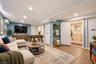 Family Room virtually staged