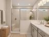 virtually staged master bath