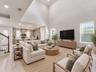 virtually staged living room