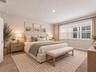 virtually staged masted bed