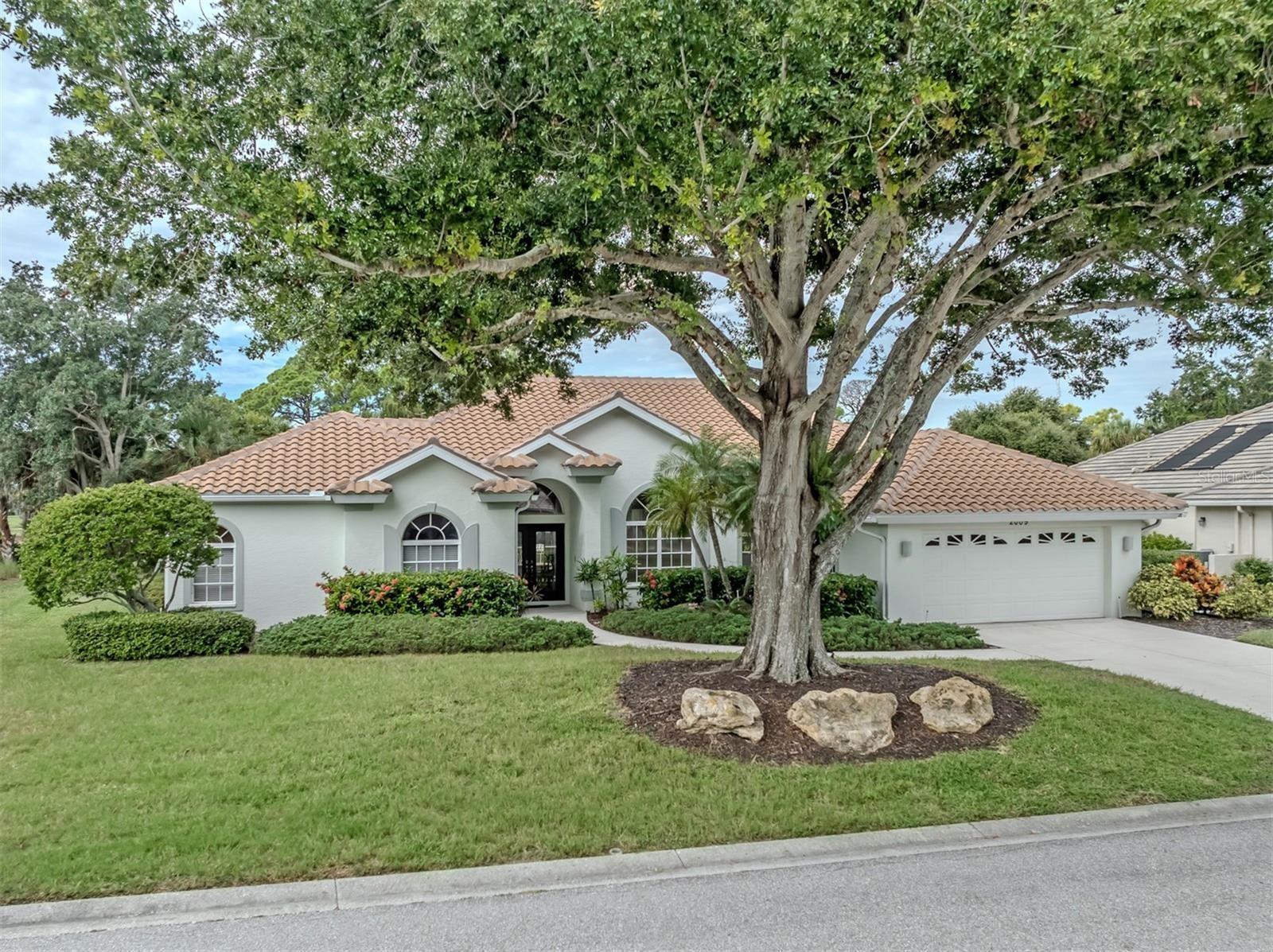 Meticulously maintained home on a beautiful golf course setting.