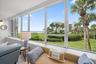 Bank of windows in Great room