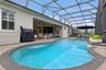 Salt water heated pool