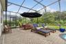 Pavered lanai