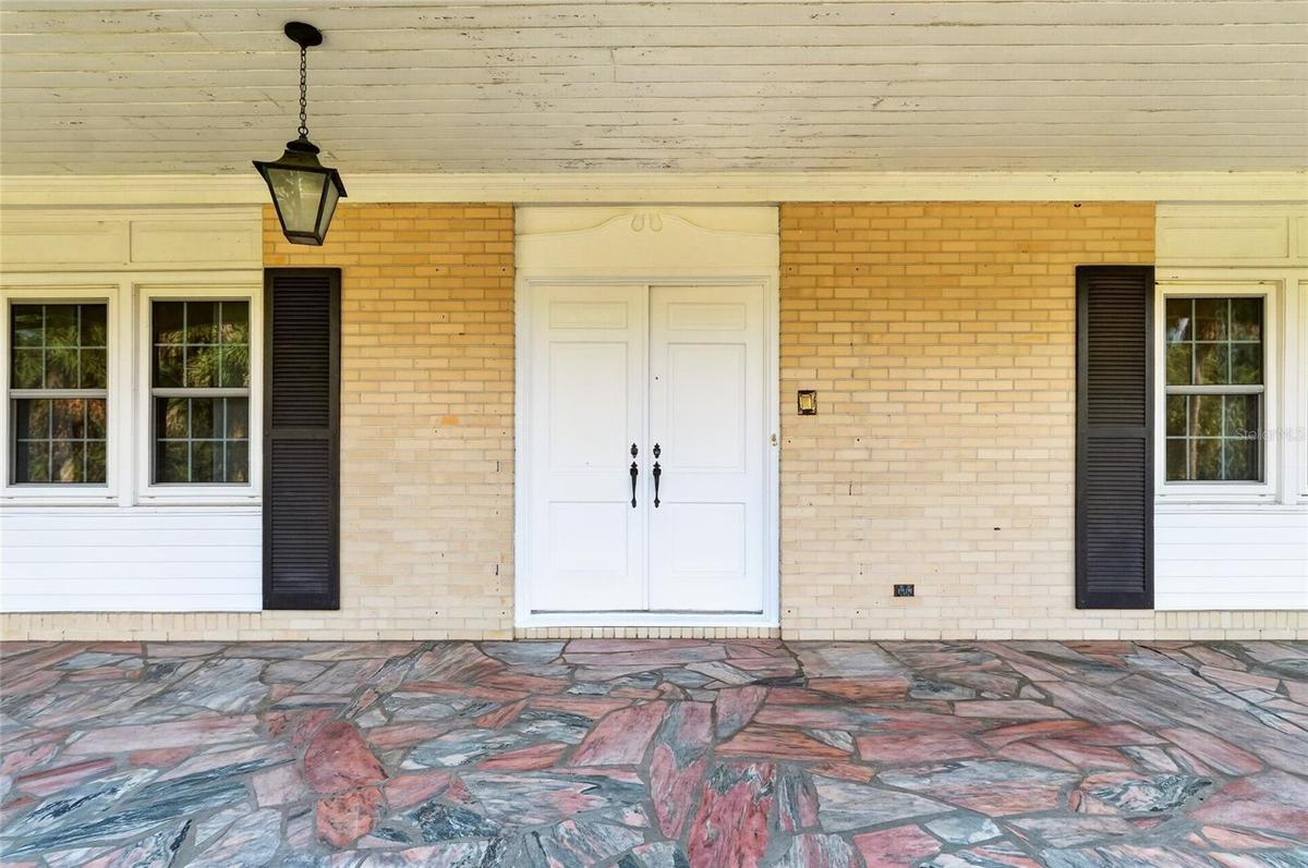 Front Entrance - Main House
