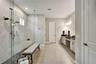 master bath with large walk in shower