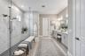 virtually staged master bath