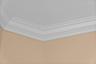 Beautiful crown molding highlights the high ceilings and attention to detail.