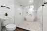 Second primary bathroom, bottom floor