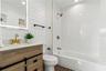 Bathroom two, inside bedroom two