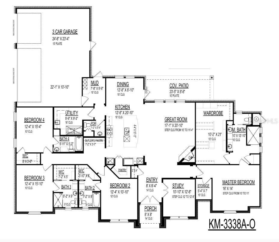 The Milton Floor Plan