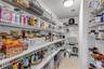Spacious Walk-in Pantry.