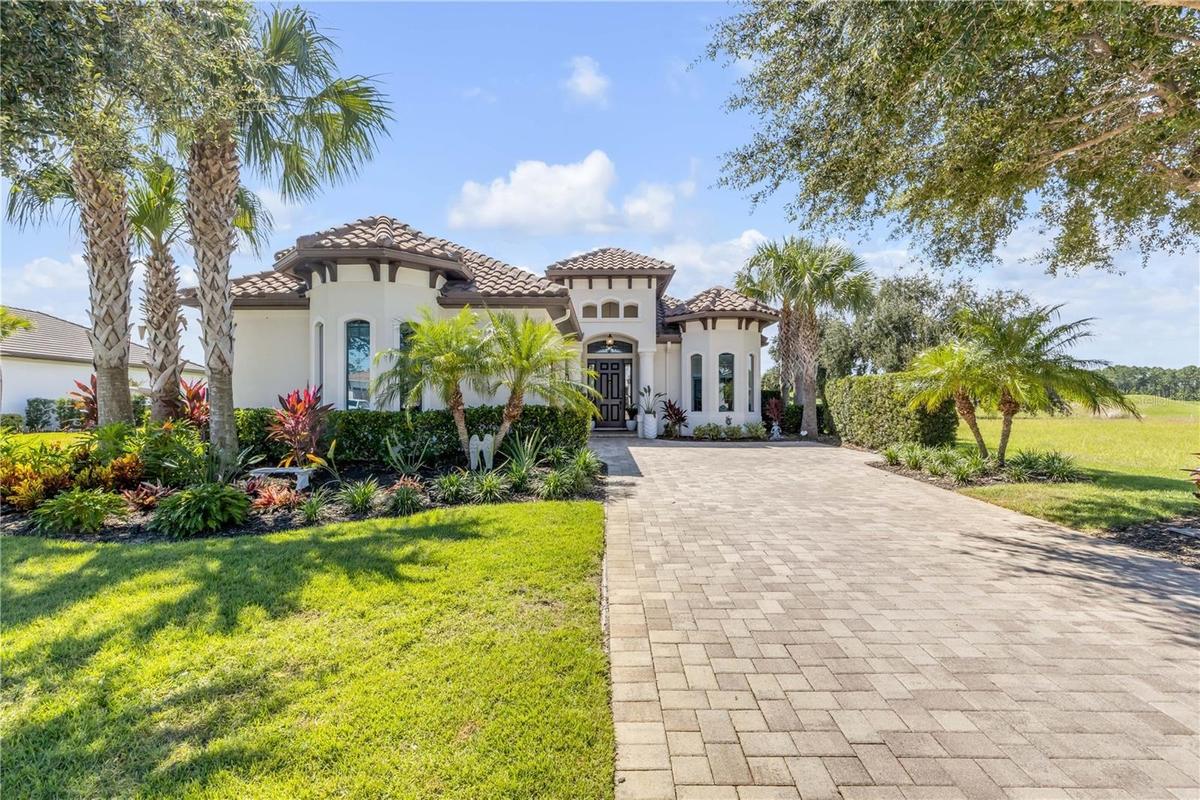 Mediterranean Inspired Style Estate Home