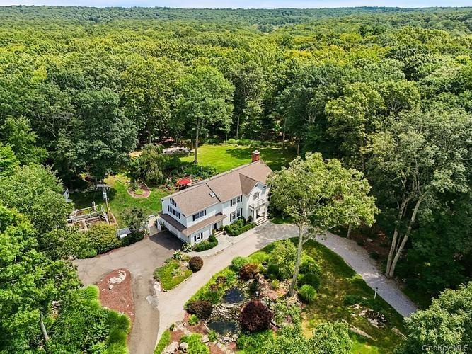 Bordering acres and acres of private land