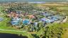 Aerial of the Courts and amenities