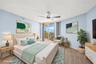 Primary Bedroom ensuite furniture virtually staged