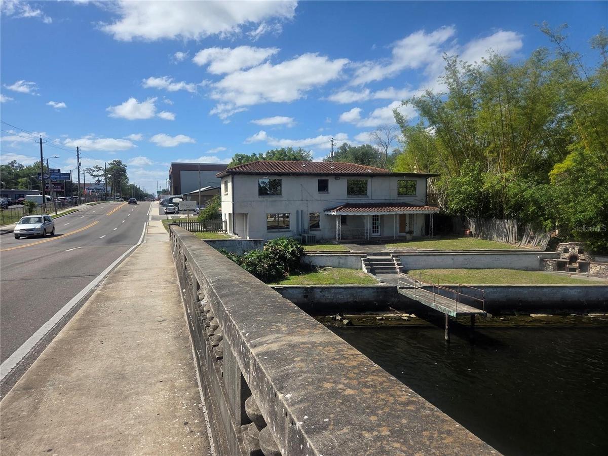 River and Rear of Property