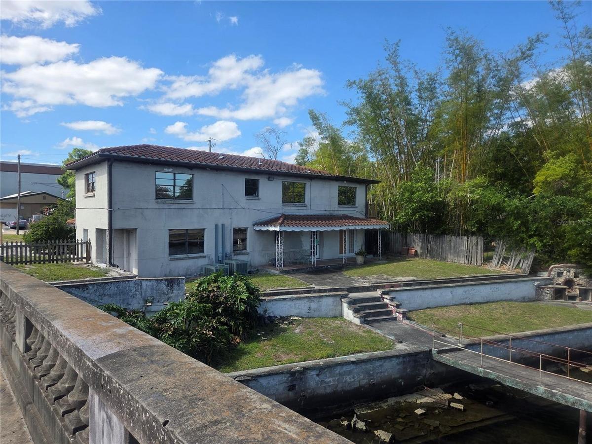 Rear of Property