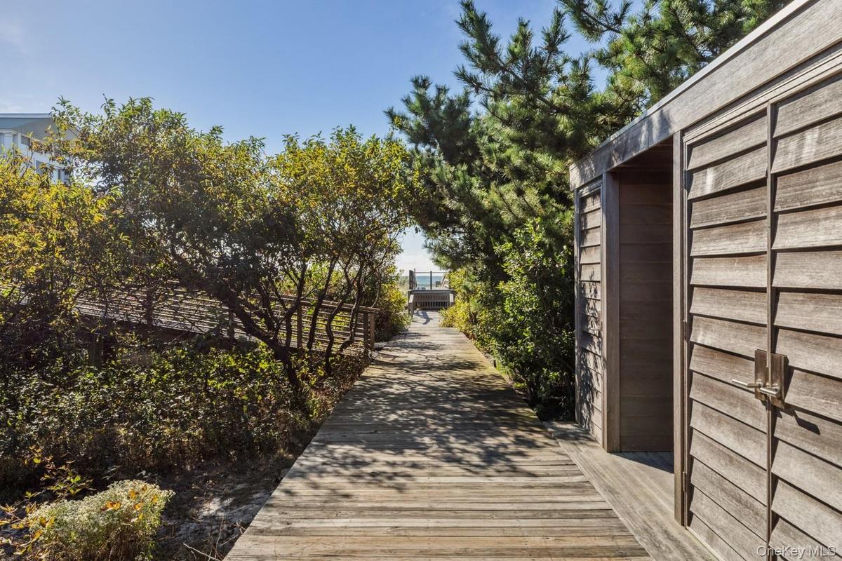 Walkway outside of the home