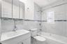 Completely remodeled bathroom on main level