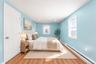 Virtually staged to show possible furniture placement