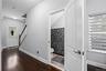Entry foyer with Powder Room
