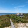 with boardwalk to the ocean.