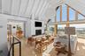 With gas fireplace and exquisite view of the ocean