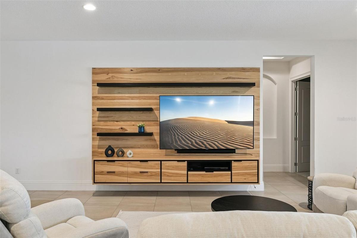 Built-in Entertainment Center