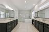 Large walk-in shower and deep soaking tub