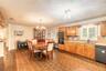 Kitchen with eat-in dining (fits table seating 8 comfortably)