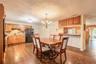 Kitchen with eat-in dining (fits table seating 8 comfortably)