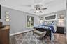 The 3rd & Final Bedroom Sits At The Front Of The House & Measures An Inviting 15' x 13'!!