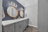 Another View Of That Lengthy Vanity, and The Attached, Tall Linen Closet Cabinet!