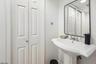 Powder Room in basement