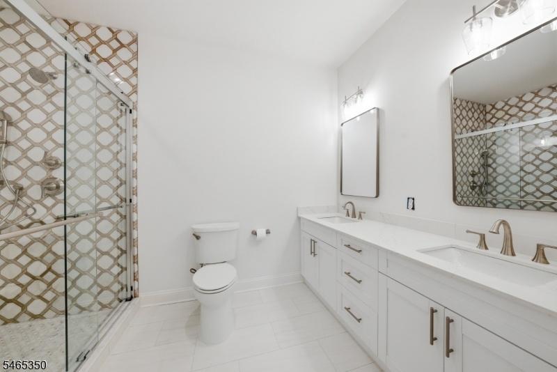 Primary bath upgraded tile