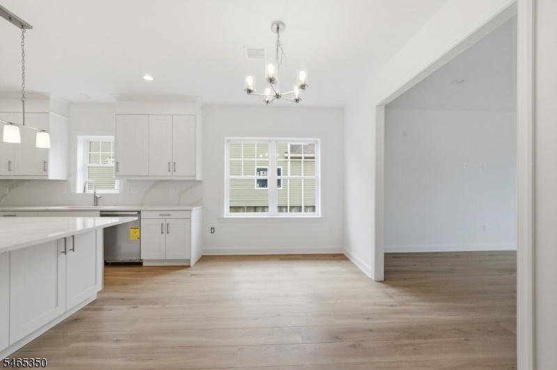 Dining area in kitchen