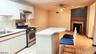 Kitchen and family rm