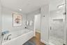 Spa like soaking tub
