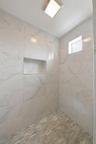And walk in shower