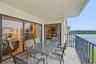 Sizable waterfront balcony - entertain or just soak up the sunshine and view!