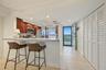 Looking into the Kitchen, over the Breakfast Bar