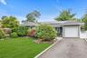 Well-maintained asphalt driveway