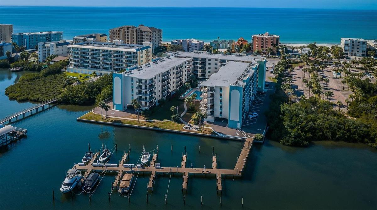 Golden Shores Condos with Community Boat Slips, Inground Pool & Spa and right on the Waterfront!
