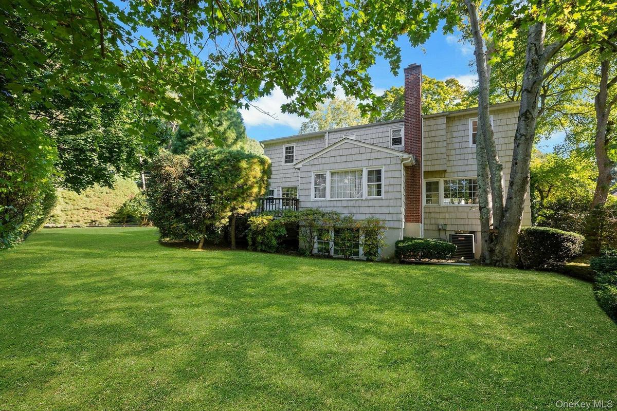 Rear view of home