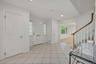Double coat closets in Foyer