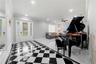 Living area / grand piano