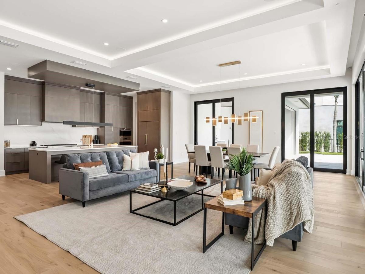 Living Room & Kitchen