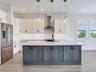 Picture of the kitchen of an actual SeaSafe Shore Crest home already built for reference purposes only.